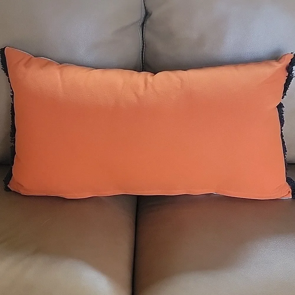 Atira Designs Halloween Cat Pillow with Witch Hats